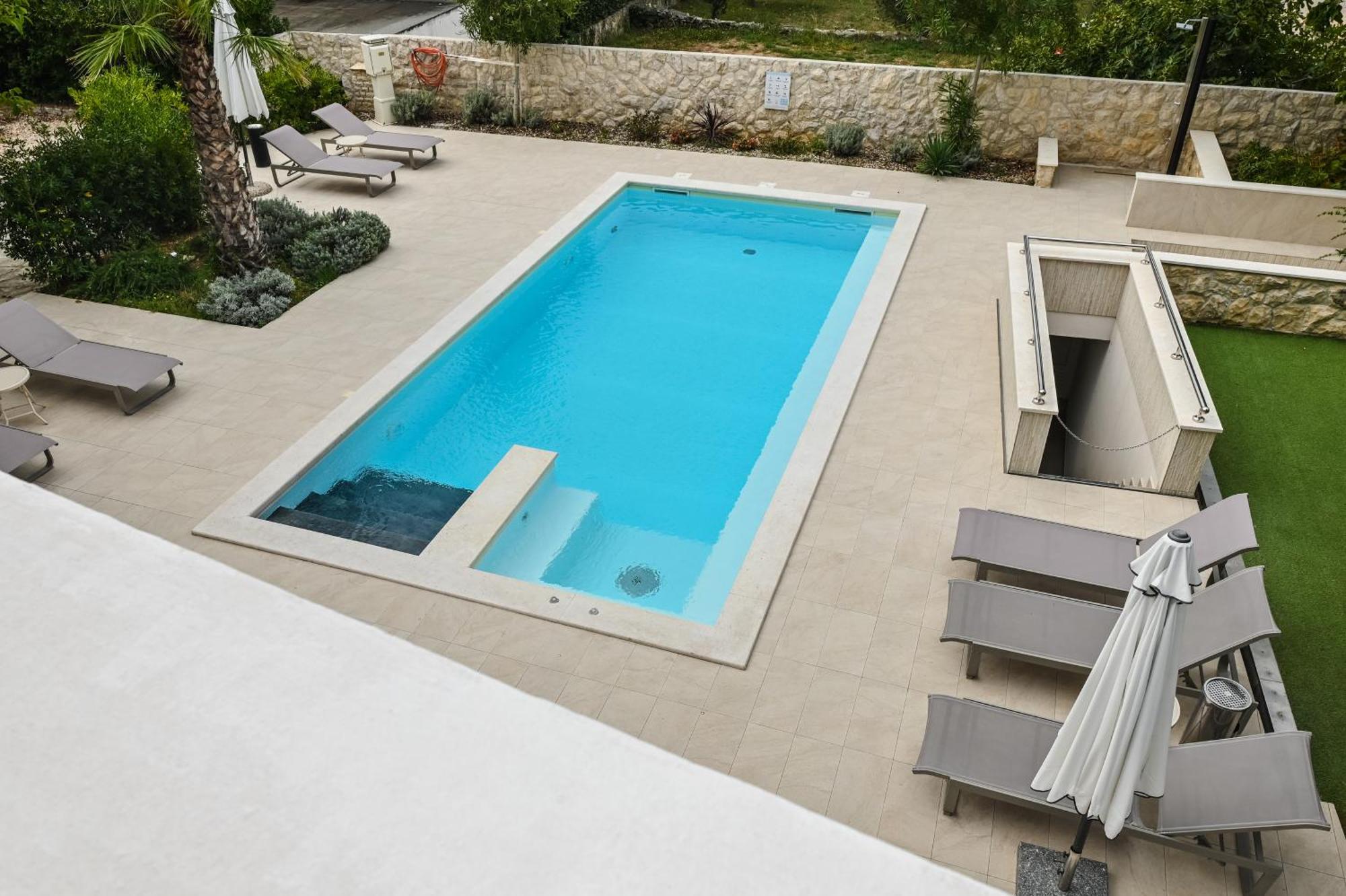 Seagull Pool Apartments & Studios Novalja Zimmer foto